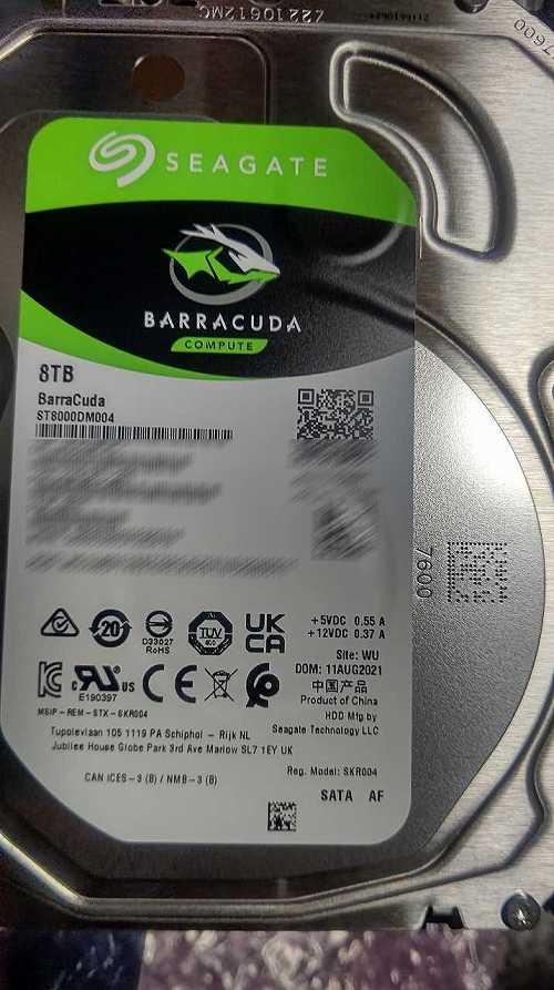 Amazon.co.jp限定】Seagate BarraCuda 3.5